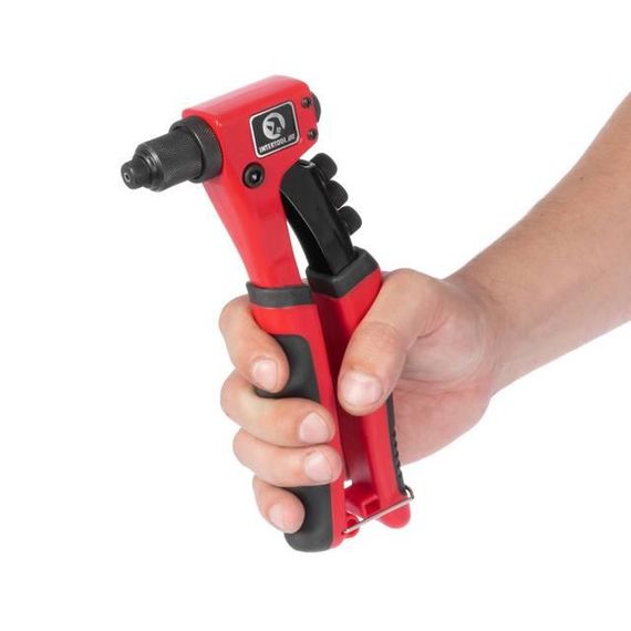 Пістолет заклепувальний ручний 215 мм, діаметр застосовуваної заклепки 2.4; 3.2; 4; 4.8 мм INTERTOOL RT-00141 | Зображення 6