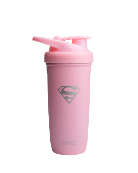 Шейкер спортивний SmartShake Reforce 900ml (Supergirl Pink) | Зображення 1