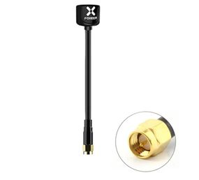 Антенна RHCP 5.8G FOXEER Lollipop V4 100 мм 2.6 Dbi, SMA-Male прямой, для FPV дронов - Black