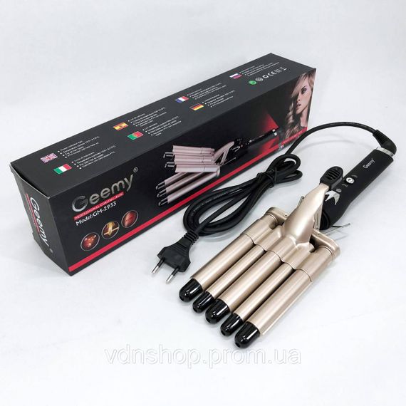 Плойка для завивки для зачіски, Плойка для накрутки локонів для створення гофре волосся UT-18 | Зображення 8