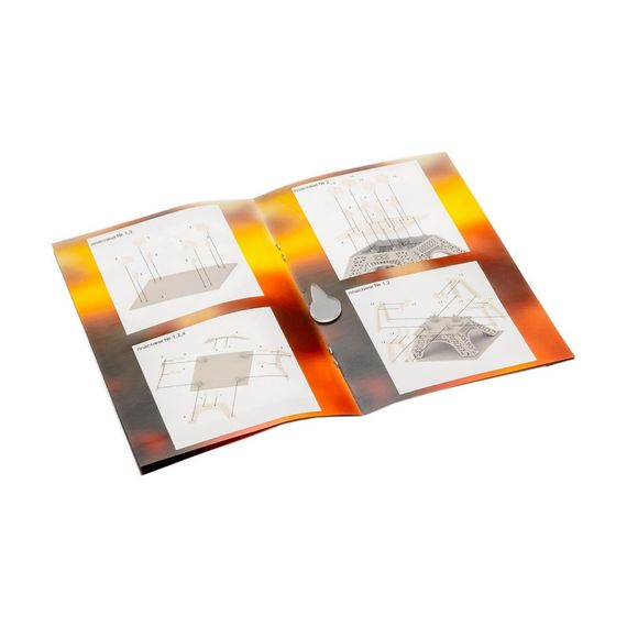 Дерев'яний 3D конструктор "Ейфелева вежа" Puz-00925, 58 деталей | Зображення 6