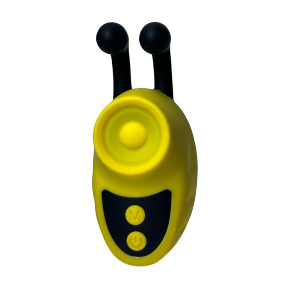 Вібратор на палець Passion Play у вигляді бджілки, жовтий, 12 режимів вібрації, 5,6 × 3,6 см Sex Aura | Зображення 1