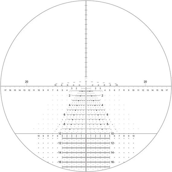Приціл Nightforce NX8 4-32x50 F1 ZeroS 0.1 Mil. Сітка TReMoR3 | Зображення 1