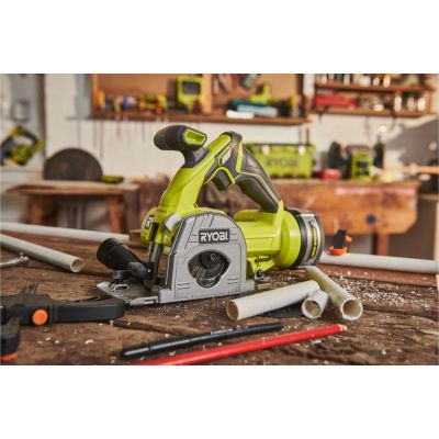 Дисковая пила Ryobi R18MMS-0, 18В ONE+, диск 85мм (без АКБ та ЗП) (5133004515) | Зображення 9