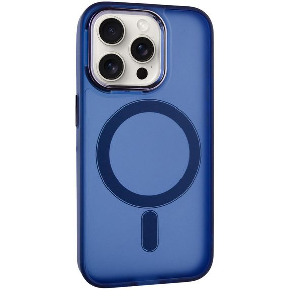Чехол TPU+PC Lily with MagSafe для Apple iPhone 12 Pro Max (6.7") Deep Navy