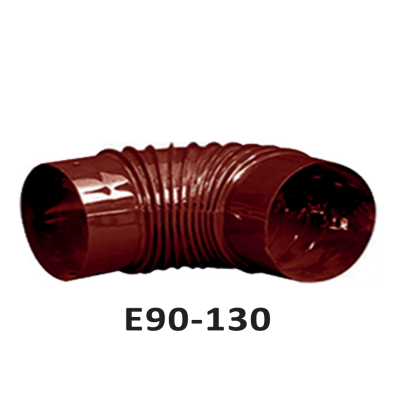 Коліно для димаря Duval Е90-130