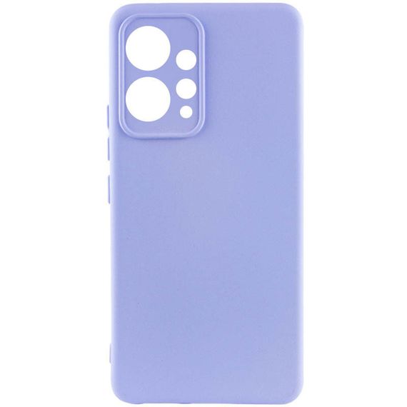 Чехол Silicone Cover Lakshmi Full Camera (AAA) для Xiaomi Redmi Note 12 4G Full camera, Бузковий/Dasheen