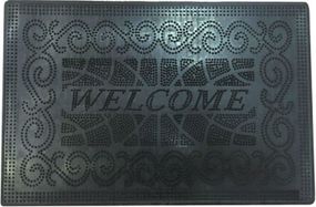 Коврик придверный резиновый "Welcome-3" 40x59 см (RMP05-4059)