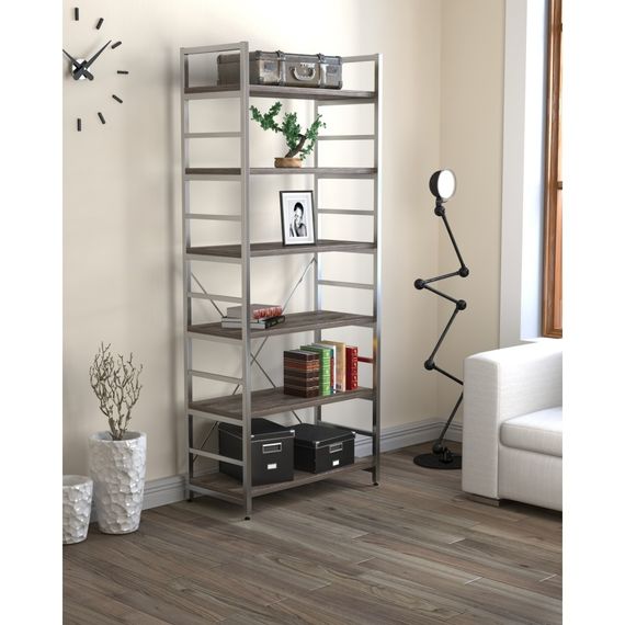 Стеллаж офисный Loft Design L-190 new дуб палена | Зображення 1