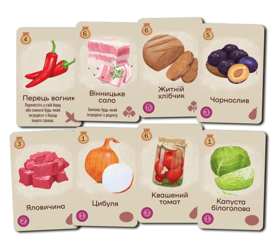 Настольная игра Борщ (укр.) | Зображення 3