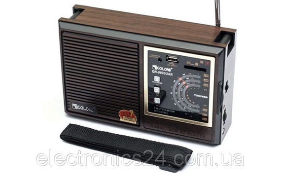 Мощный цифровой портативный FM радиоприемник Golon всеволновое переносное портативное радио | Зображення 1