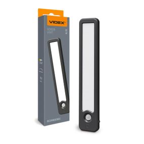 Світлодіодний світильник акумуляторний з датчиком руху VIDEX VL-NL135B Black