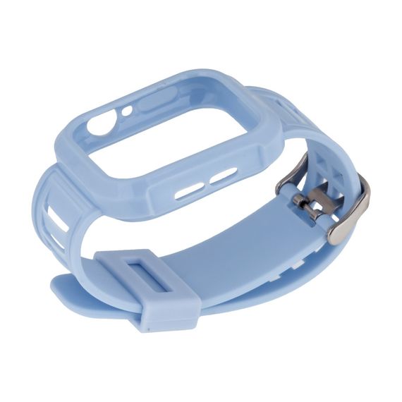 Ремешок для Apple Watch Band Silicone Shine + Protect Case 44mm | Зображення 4