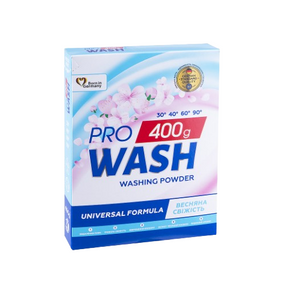 Порошок для прання 400гр універсал Весняна свіжість ProWash 2К