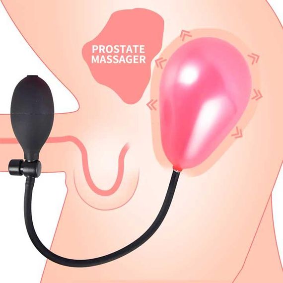 Надувний анальний розширювач 2-8 см — Анальні іграшки | Зображення 3