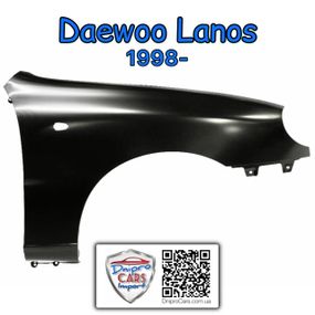 Daewoo Lanos с 1998 крило правое переднее, 96221073