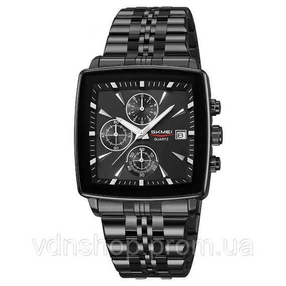 Чоловічі годинники стильні годинники для чоловіка SKMEI 2434BKSI кварцові чоловічі EY-89