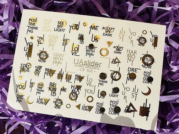 Фольгированый слайдер UAslider CF 102 на водяной основе (7x10см) | Зображення 6