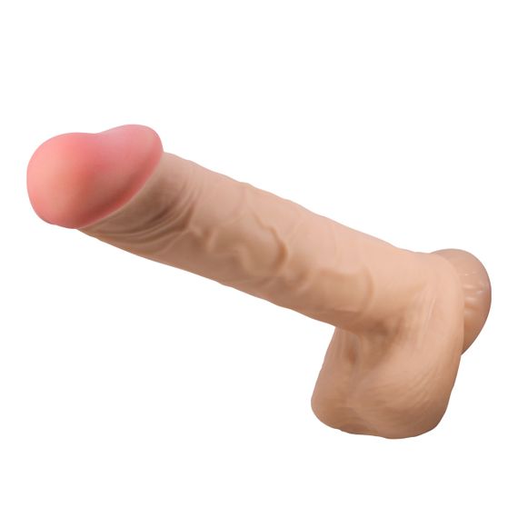 Фалоімітатор - Pretty Love Sliding Skin Mendel 10.2" Flesh Sex Aura | Зображення 5