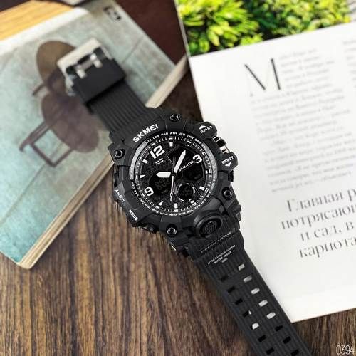 Чоловічий годинник Skmei 1155 Black | Зображення 2