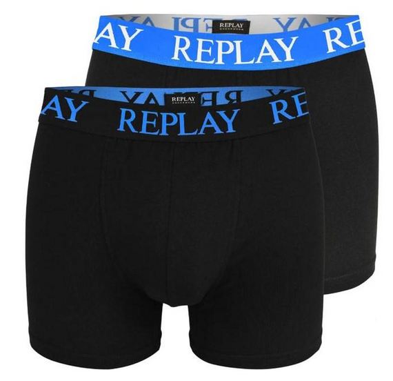 Чоловічі анатомічні труси боксери Replay (2 шт) | Зображення 2