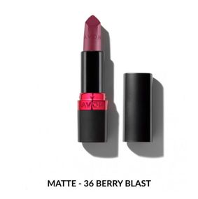 Зволожувальна матова губна помада Avon "Ультра" 36 Ягідний коктейль (36 Berry Blast) 3,6г