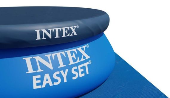 Басейн надувний 15 в 1 INTEX 28142, 396 x 84 см + машина для створення бульбашок (DM-28142-M) | Зображення 2