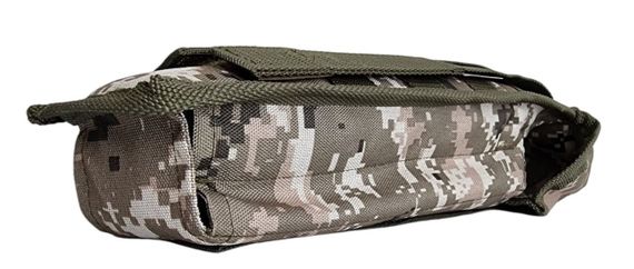 Подсумок  для пулемёта РПК Tactic4Profi оксфорд PU пиксель зеленый