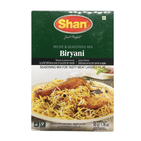 Суміш спецій для страв з рису (бірʼяні)  Biryani Masala 50г Shan 788821122124