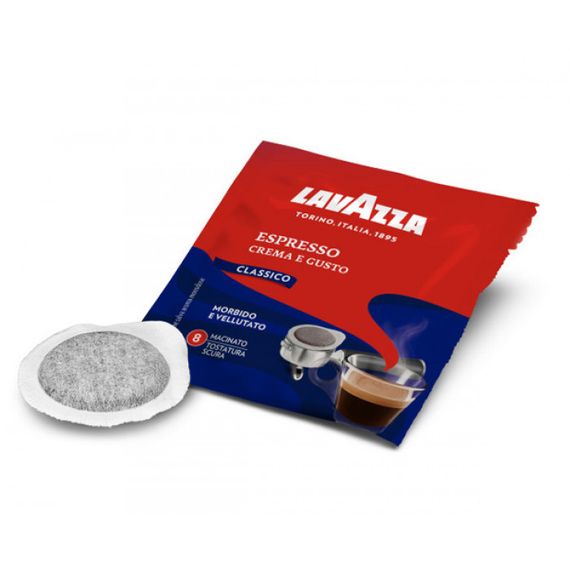 Кава в монодозах чалдах Lavazza Crema e Gusto Classico 100шт Лавацца Італія | Зображення 1