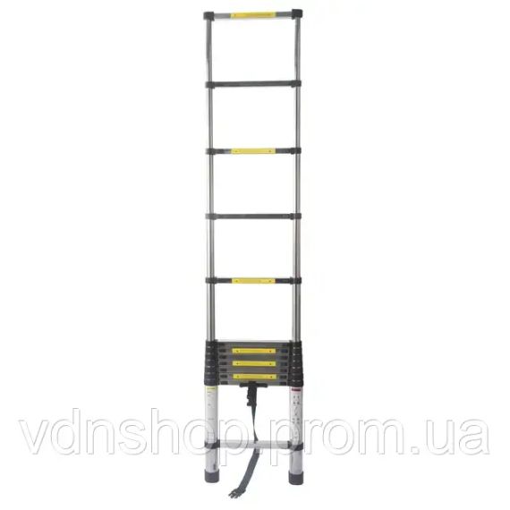 Сходи телескопічні LN-3,5 /3,5 м (Професійна) нержавіюча сталь | Зображення 3