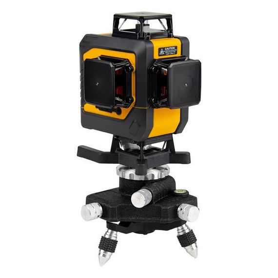 Рівень лазерний лінійний нівелір акумуляторний Laser 4D, 16 ліній, робоча відстань 30м, у кейсі | Зображення 4