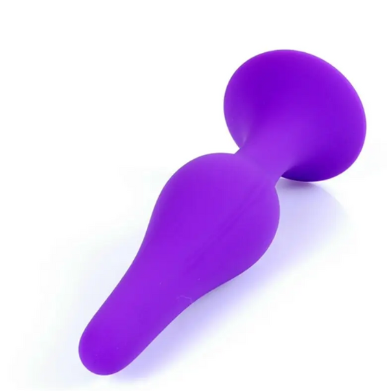 Анальний плаг Silicone Plug Purple — Small Sex Aura | Зображення 4