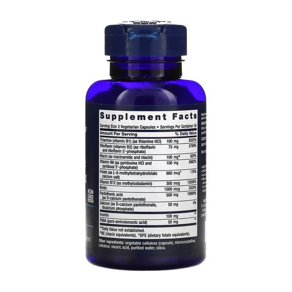 BioActive Complete B-Complex - 60 vcaps | Зображення 1