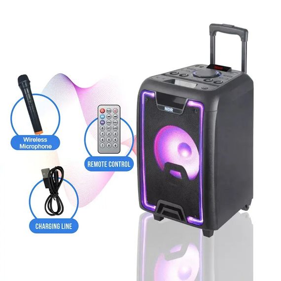 Акустична система XPRO NDR-2010 чорного кольору (MER-15722_4562) | Зображення 7