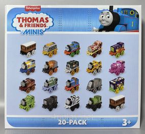 Игровой набор 20 мини-поездов Паровозик Томас и друзья. Thomas & Friends MINIS Toy Train 20 Pack Fisher-Price
