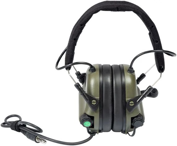 Активні навушники Earmor M32X Mod4 Green з мікрофоном (сумісні з ARC Rail ) | Зображення 2