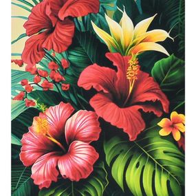 Алмазна мозаїка "Тропічна гармонія" SK88294 40х50 см