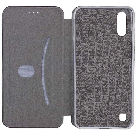 Кожаный чехол-книжка Classy для Samsung Galaxy A10 (A105F) Темно-синий | Зображення 2