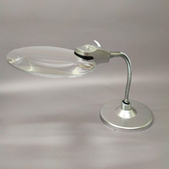 Лупа настільна з LED підсвічуванням MG5B-4 - діаметр лінзи 107 мм
