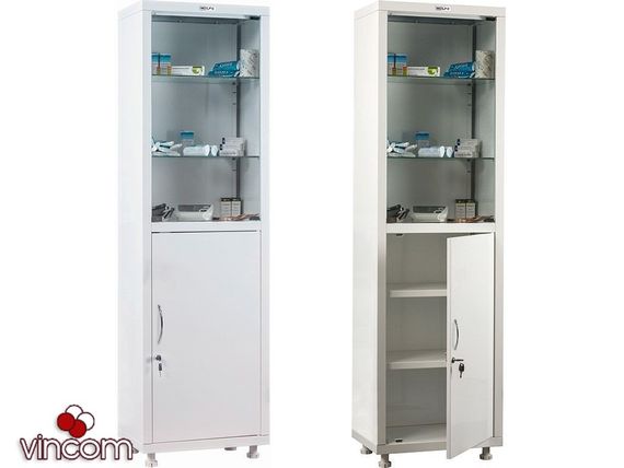 Медицинский шкаф ПРАКТИК MED 1 1650SG | Зображення 3