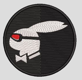 Шеврон Playboy (в очках)