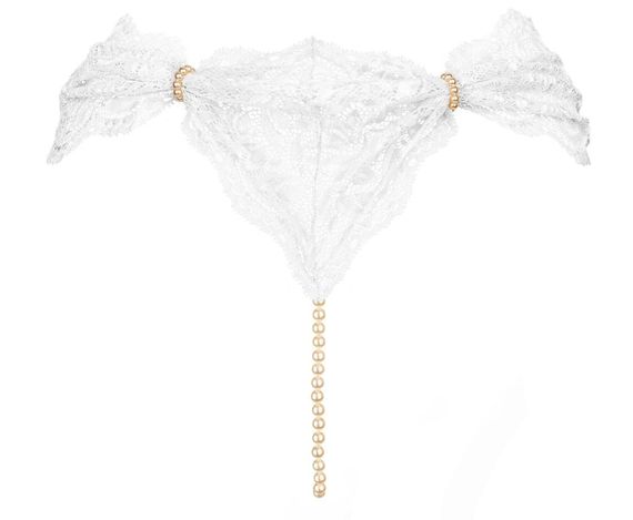 Стринги Bracli ACapricho Paris Белые L | Зображення 1