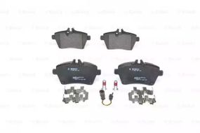 Колодки гальмівні дискові MERCEDES A-CLASS (W169) передн.  BOSCH (0986494087)