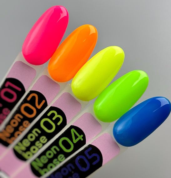 Цветная база Toki-Toki Neon 01 (розовая) 5мл | Зображення 1