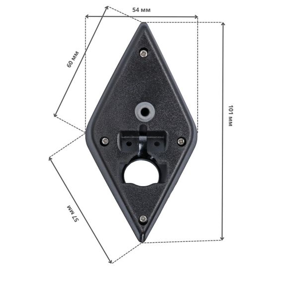 Кріплення серії QIV під камеру переднього огляду для Renault FQRN156 (рамка під плафон) | Зображення 1
