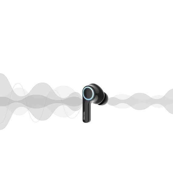 Навушники Tecno Hipods H3 Black (4895180768019) | Зображення 4