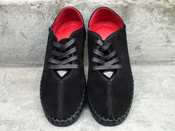 Замшевые мужские мокасины Prime Shoes черный 44 размер | Зображення 1