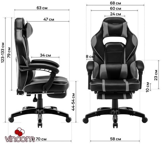 Кресло геймерское GT Racer X-2749-1 BlackGreen | Зображення 1