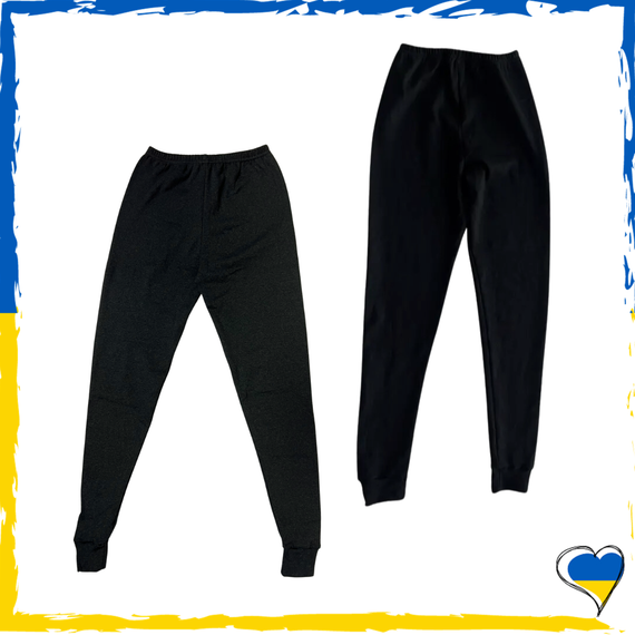 Подштаники мужские черные и серые. Подштаники на флисе. XS, S, M. L, XL, XXL